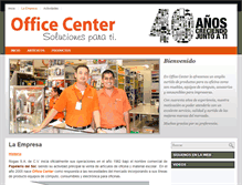 Tablet Screenshot of officecenter.mx